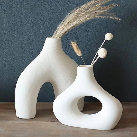 Hollow Donut Vase