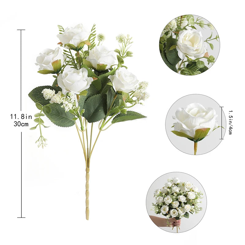 White Rose Bouquet